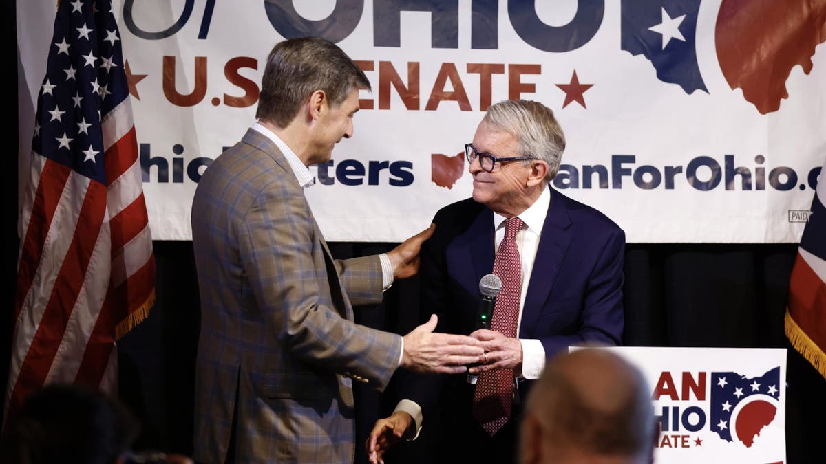 Gov. Mike DeWine is supporting Matt Dolan in Ohio's GOP Senate primary