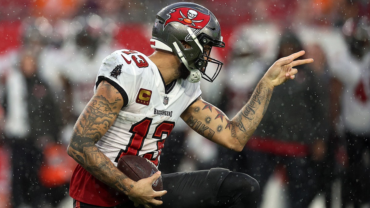 Mike Evans points