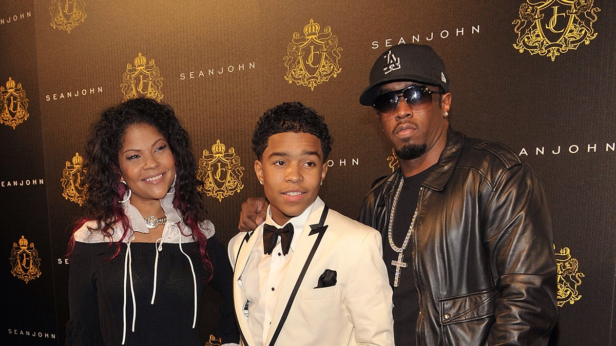 Misa Hylton, Justin Combs, and Sean 