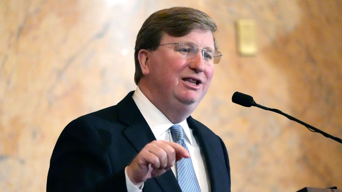 Mississippi Republican Gov. Tate Reeves