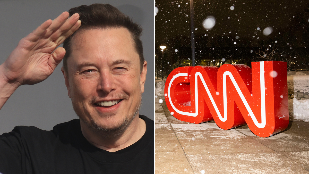 Elon Musk and CNN sign