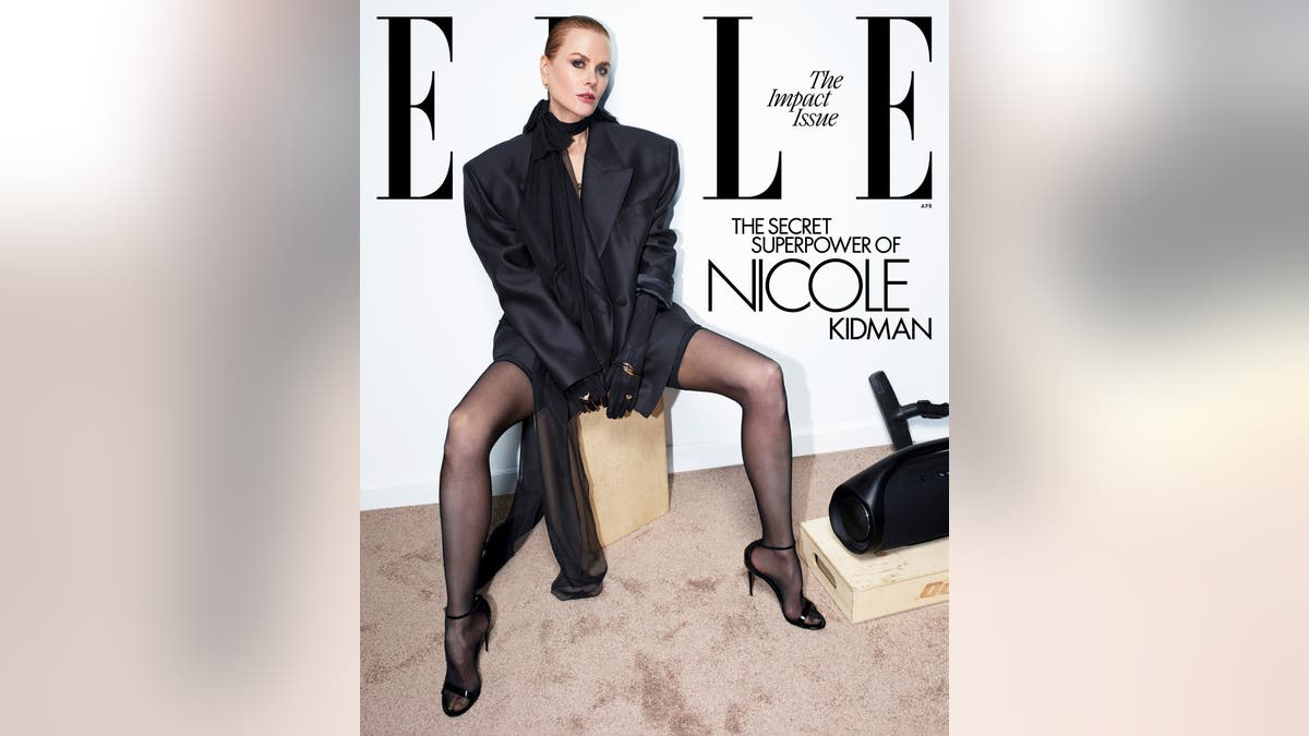Nicole Kidman na capa da revista Elle