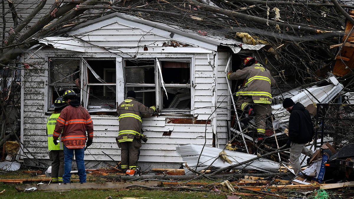 Lakeview, Ohio, storm damage