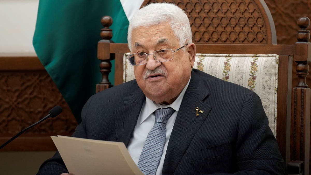 Palestinian President Mahmoud Abbas