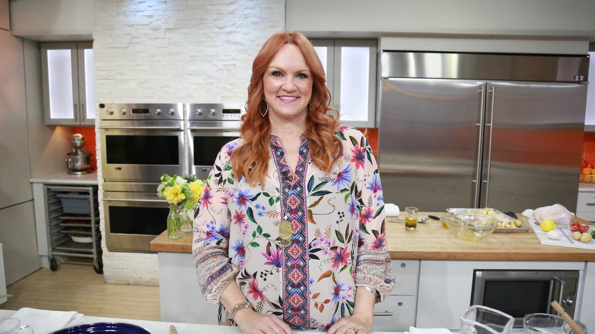 Ree Drummond standing in the kitchen