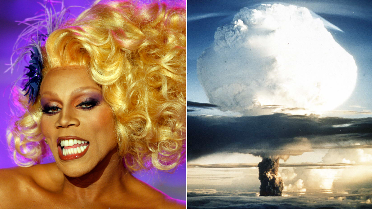 RuPaul and a nuke