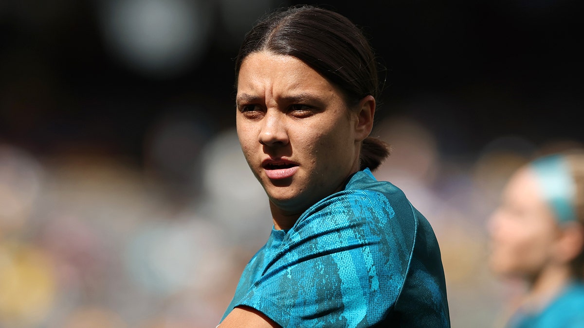 Sam Kerr in Perth