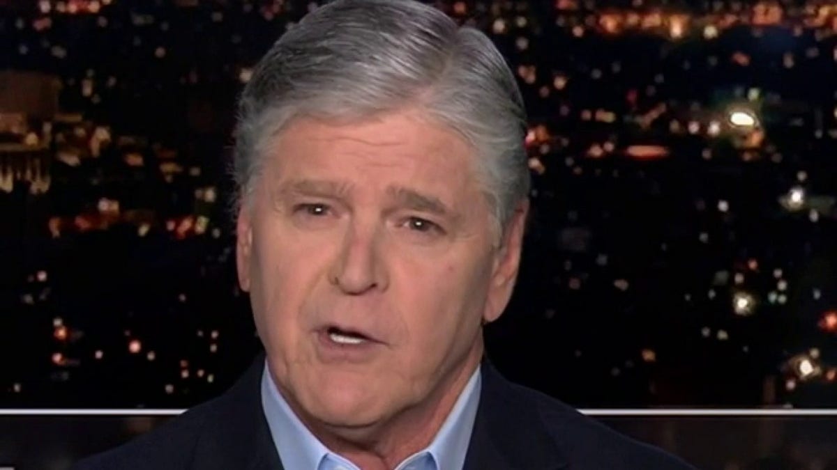 SEAN HANNITY: Biden is back hiding in his basement