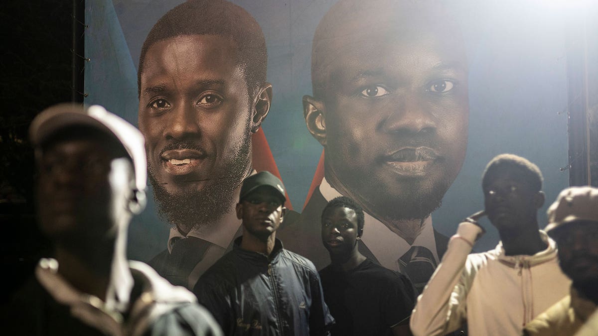 Senegal election poster