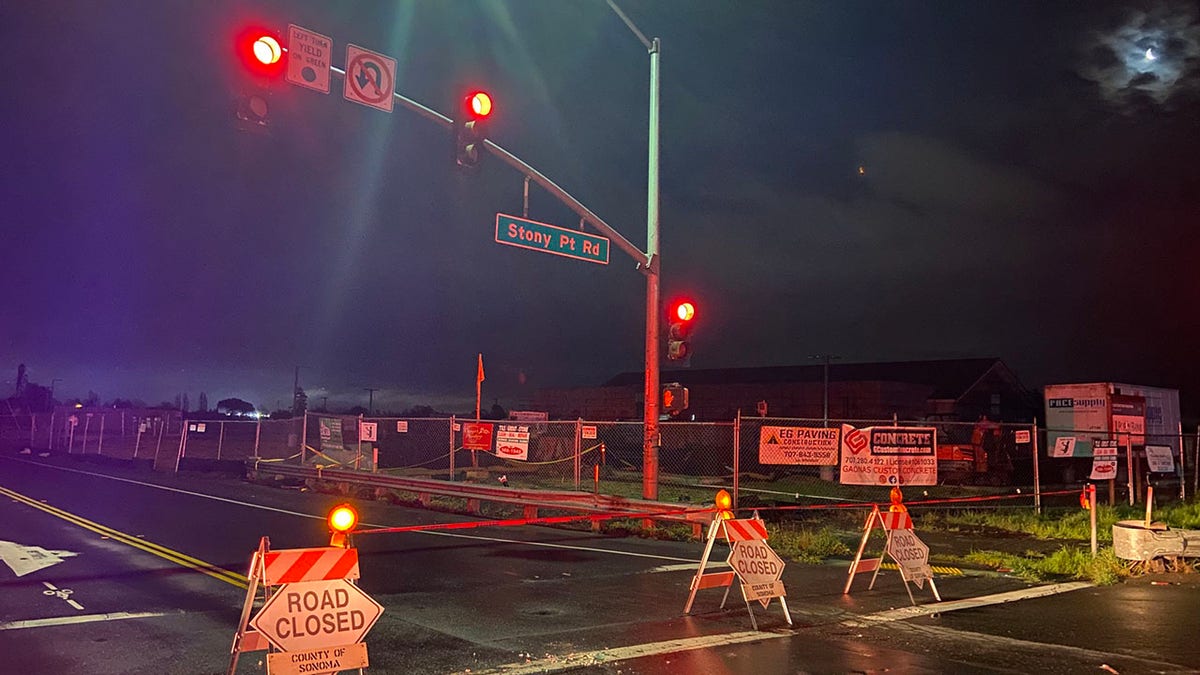 Sonoma County Sheriff's Office police chase scene