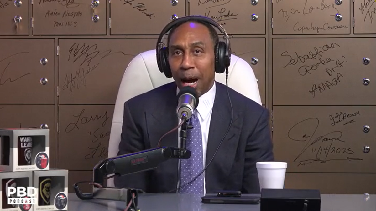 Stephen A. Smith speaks