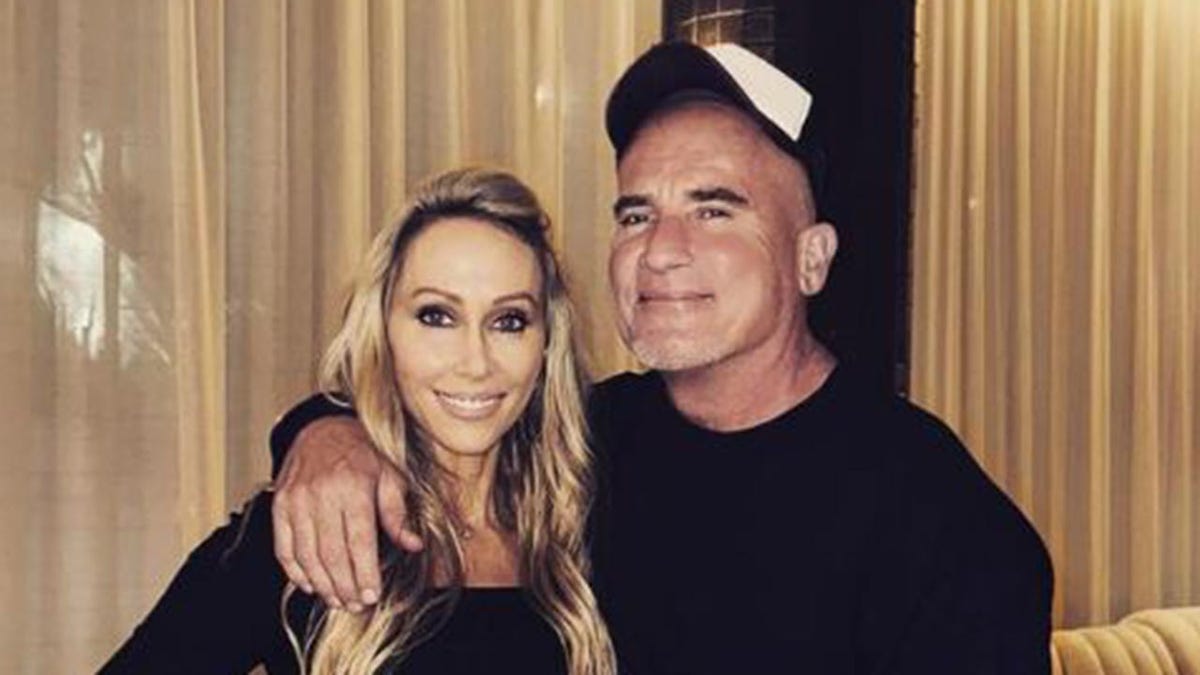Tish Cyrus with Dominic Purcell