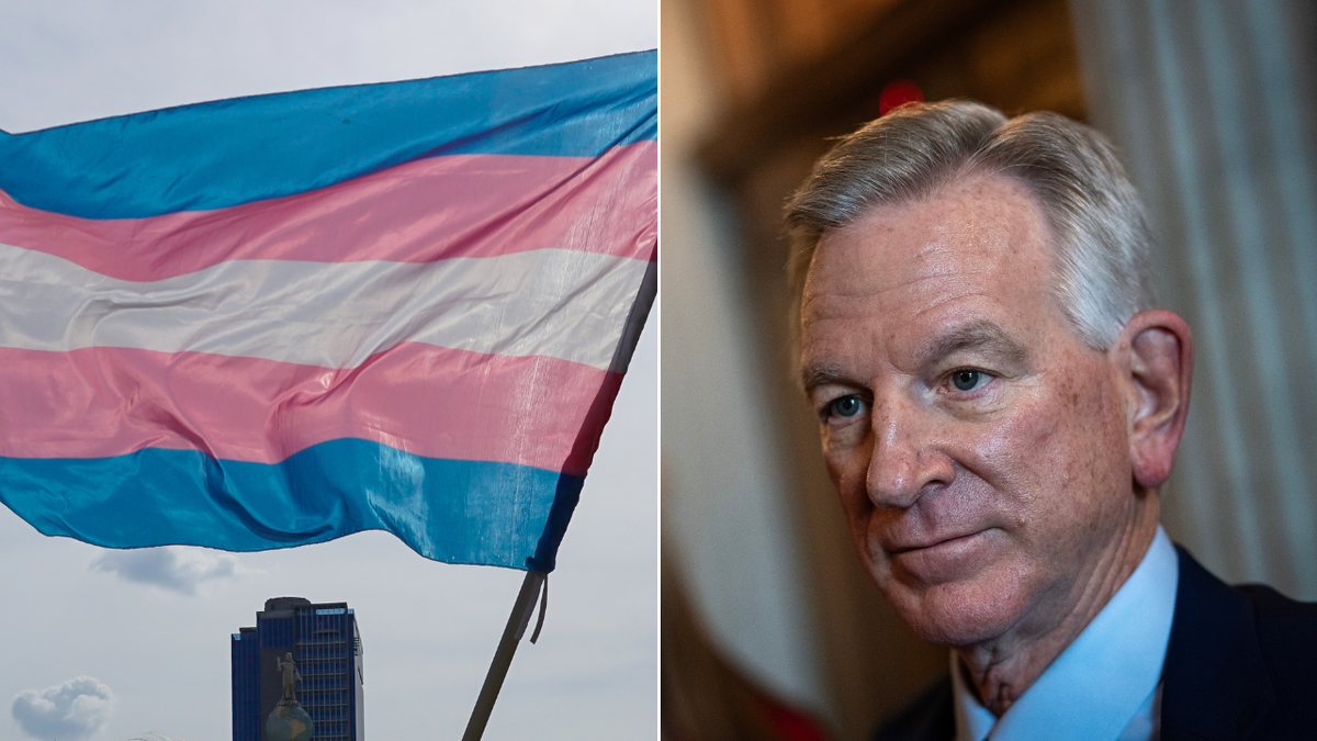 Transgender flag, Tommy Tuberville