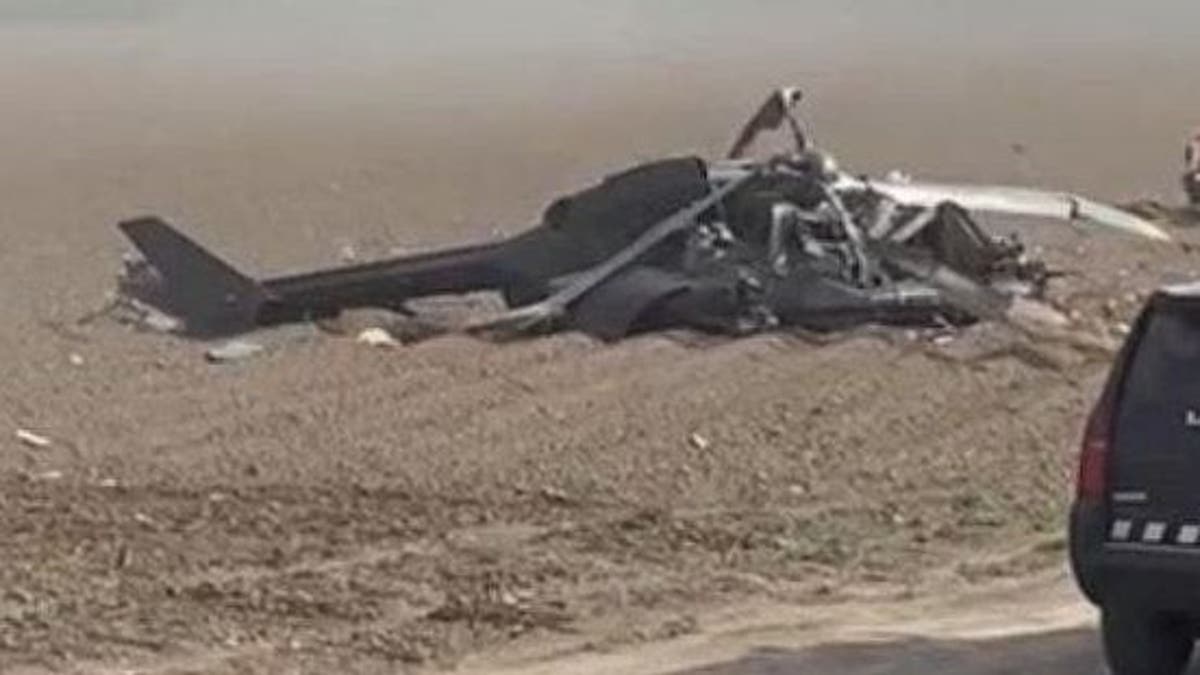 National Guard helicopter downed