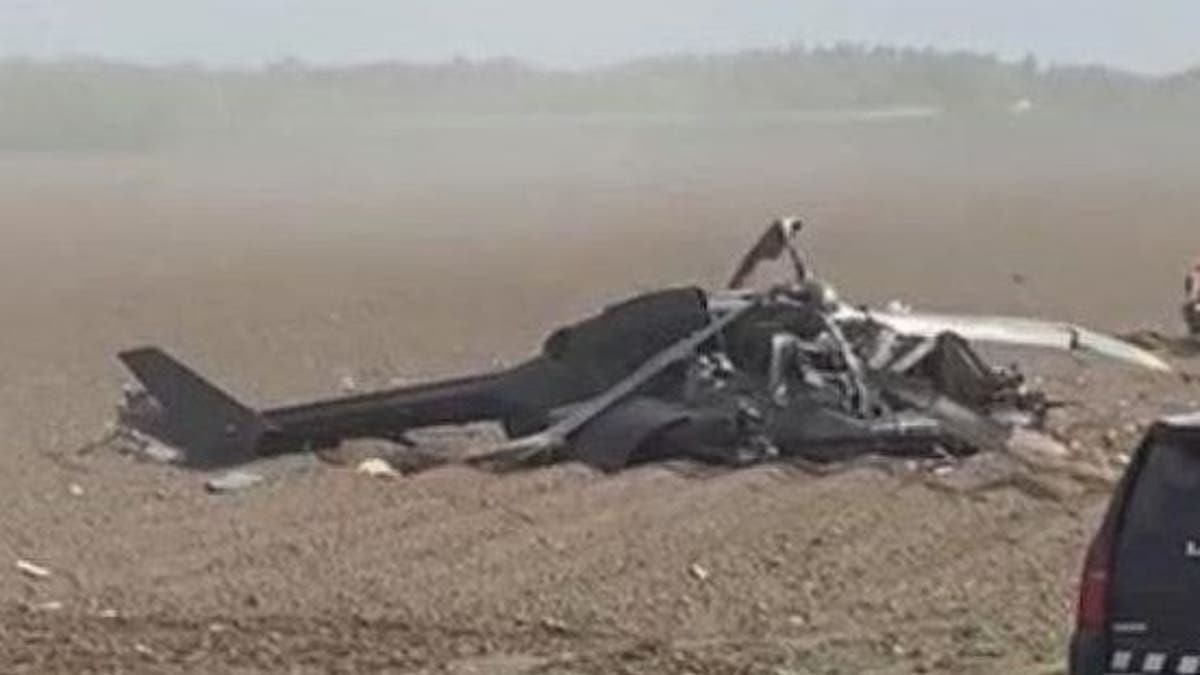 National Guard helicopter downed