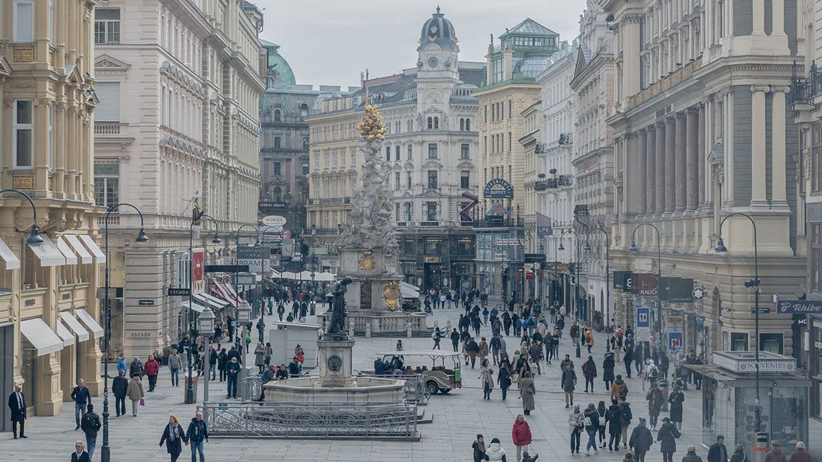 Vienna shoppers