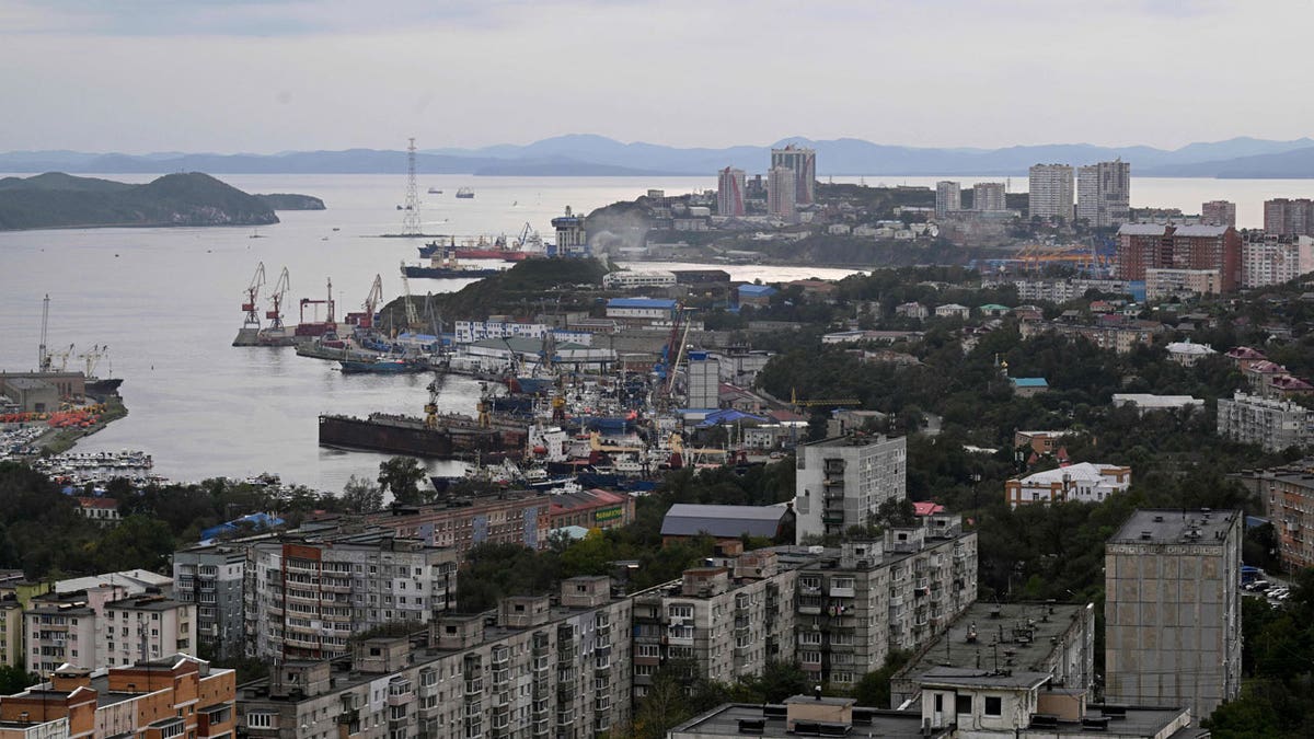 The Russian city of Vladivostok