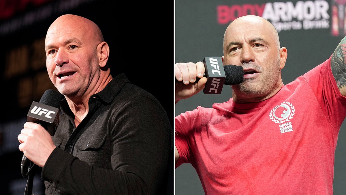 Dana White and Joe Rogan