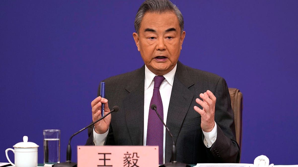 Wang Yi speaks