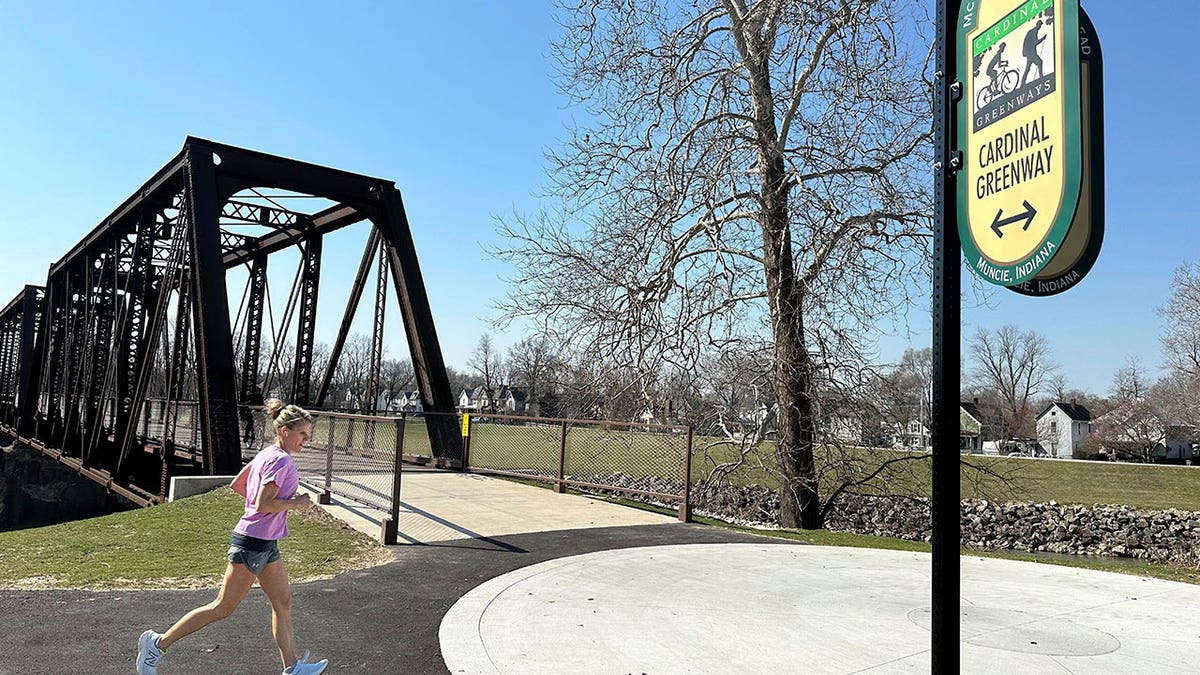 Woman running