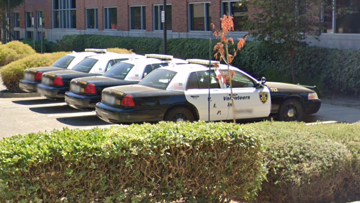 Woodland Police Department vehicles