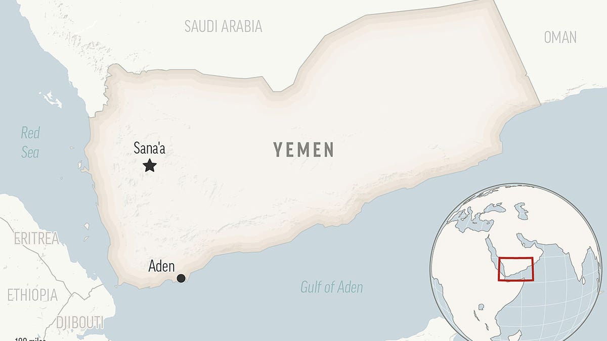 Yemen map