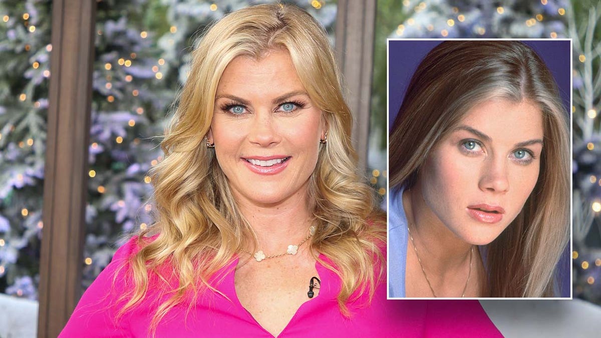 Alison Sweeney then and now