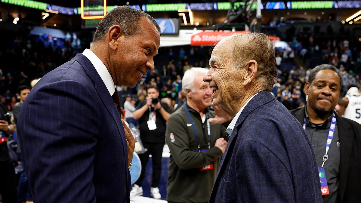 Alex Rodriguez and Glen Taylor speak