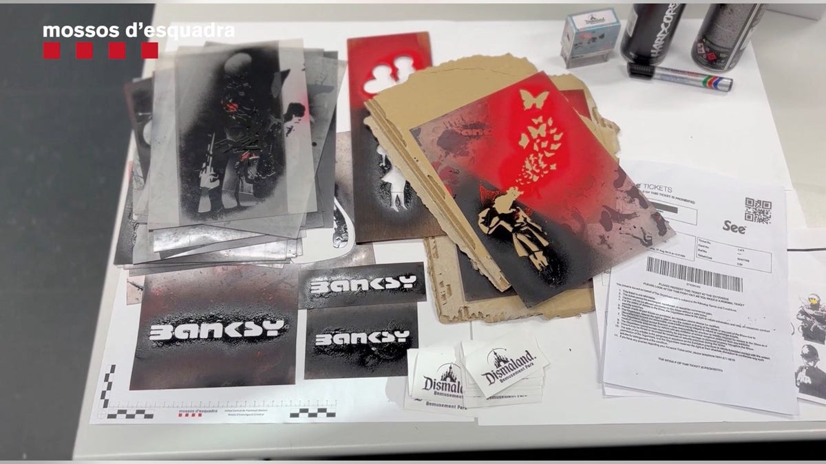 fake banksy art busted