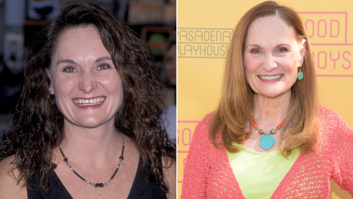 Beth Grant then and now split
