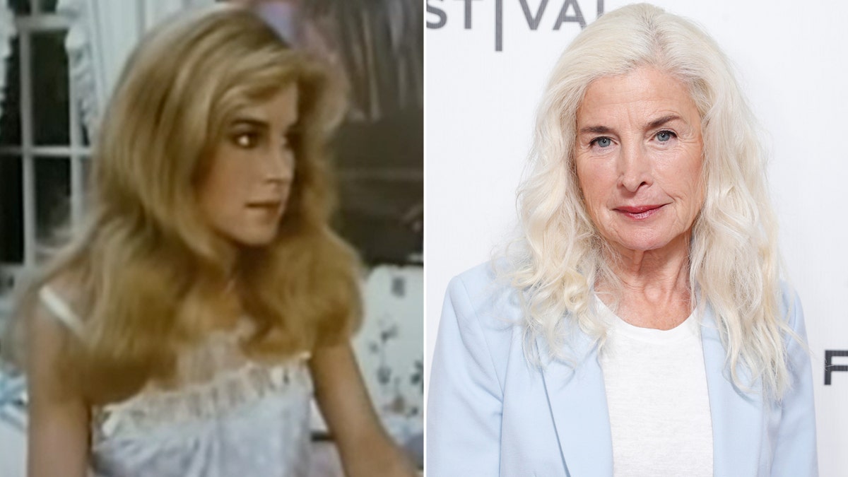 Blanche Baker then and now split