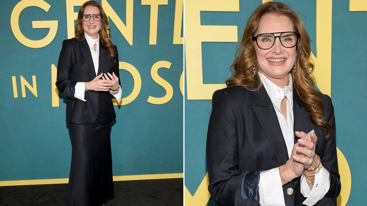 Brooke Shields on the red carpet