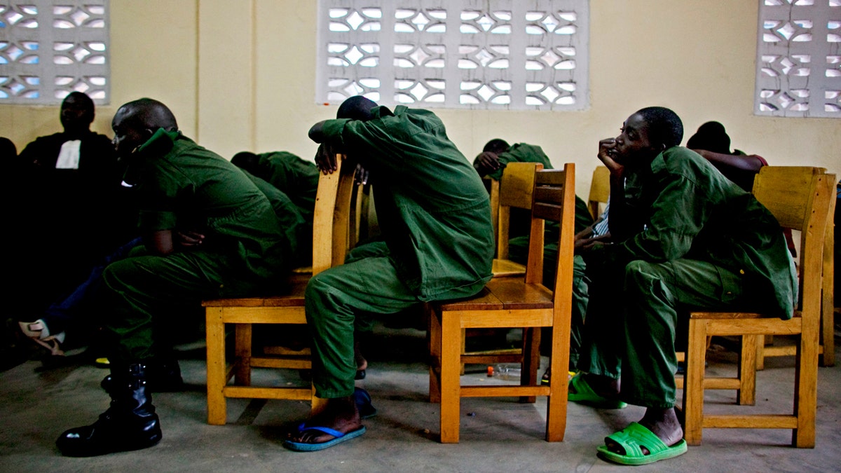 Congolese soldiers on trial