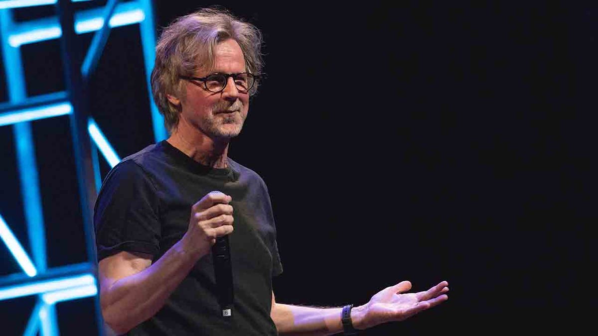 Comedian Dana Carvey performs onstage