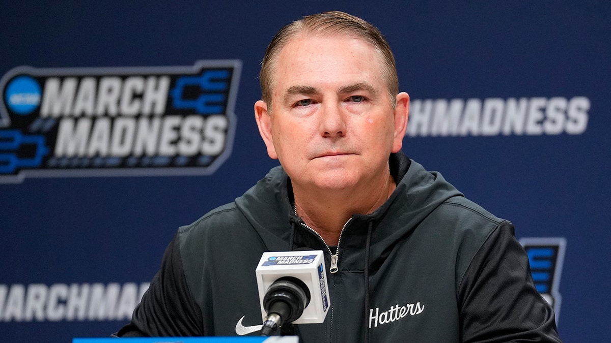 Stetson head coach Donnie Jones at presser