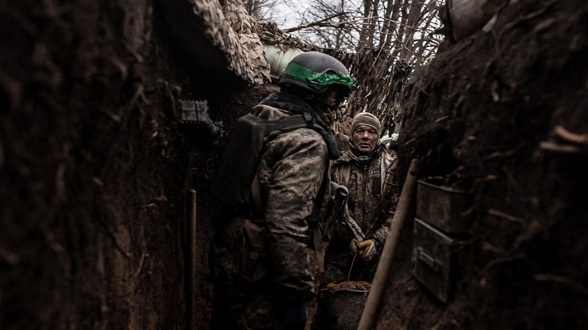 trenches in ukraine
