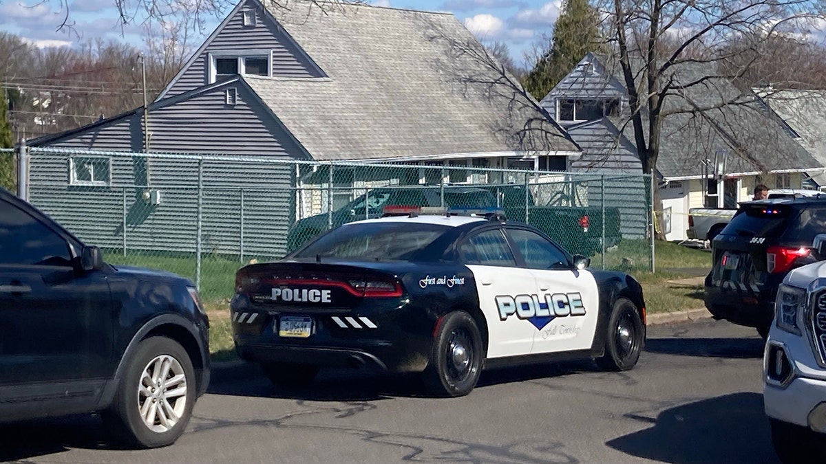 A Falls Township police vehicle