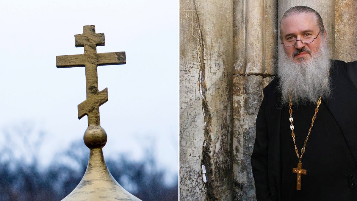 orthodox cross split with Fr. Whiteford