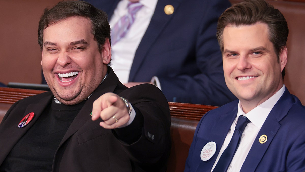 George Santos and Matt Gaetz