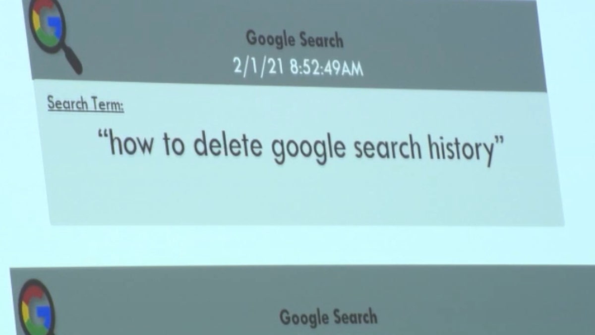 Alvarez's Google search