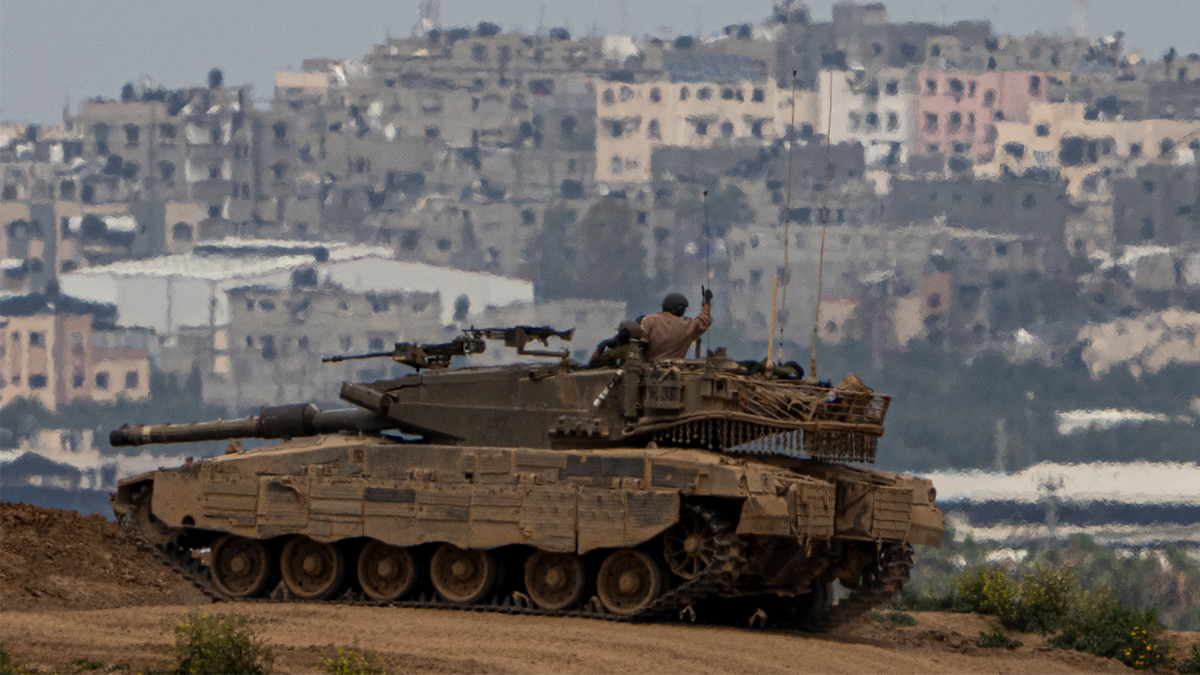 Donald Trump Israeli tank
