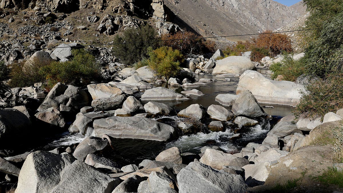 Kern River in Bakersfield, California