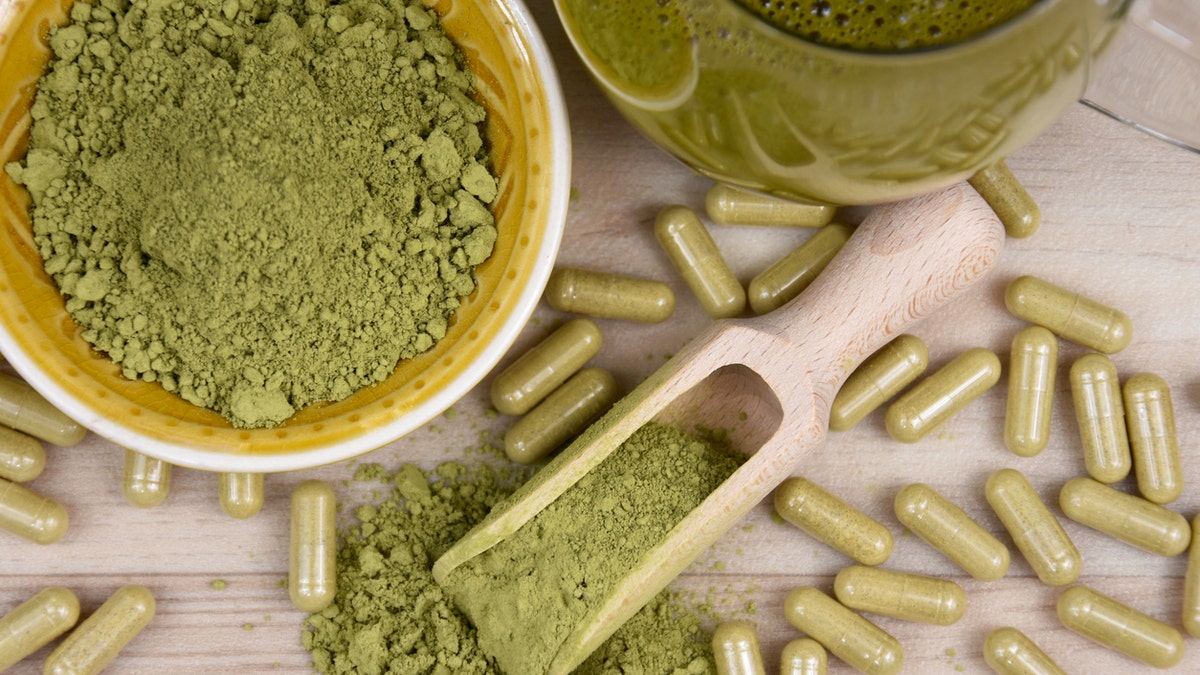 Kratom herbal drug