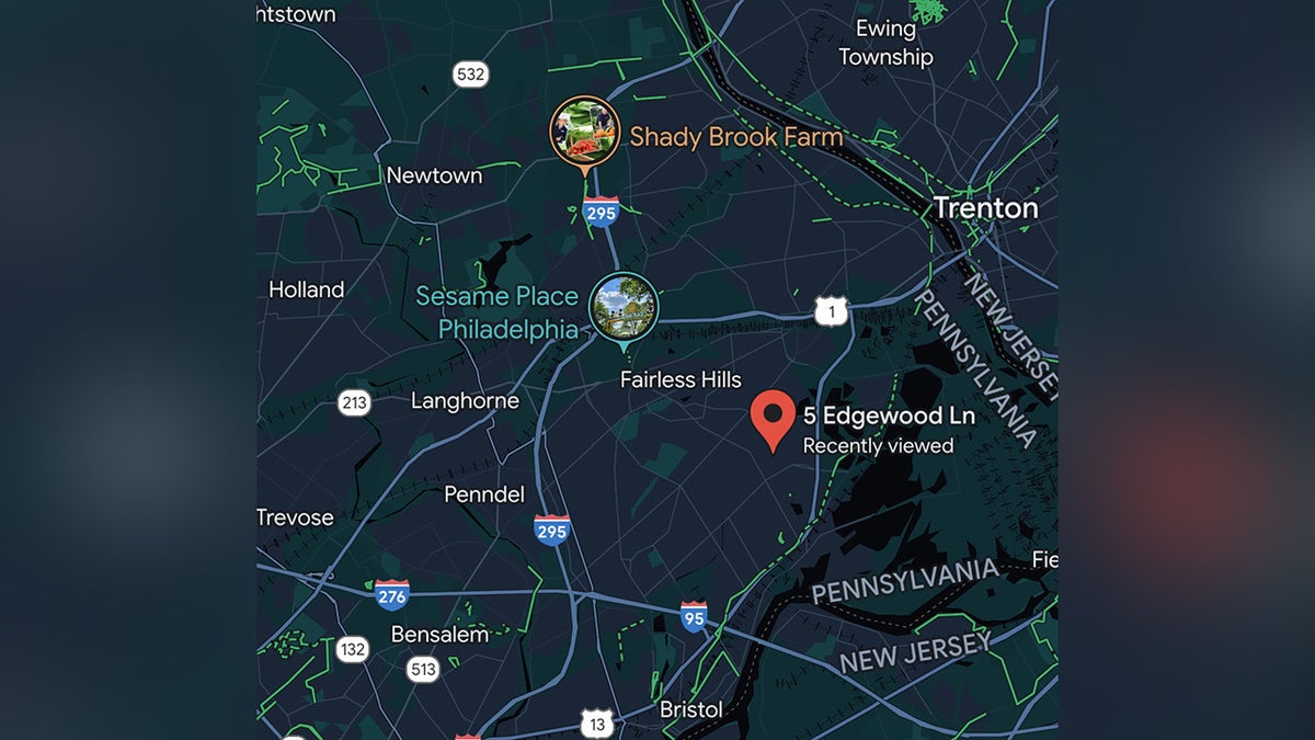 Active Shooter Reported Near Pennsylvania New Jersey Border Patabook   Map 