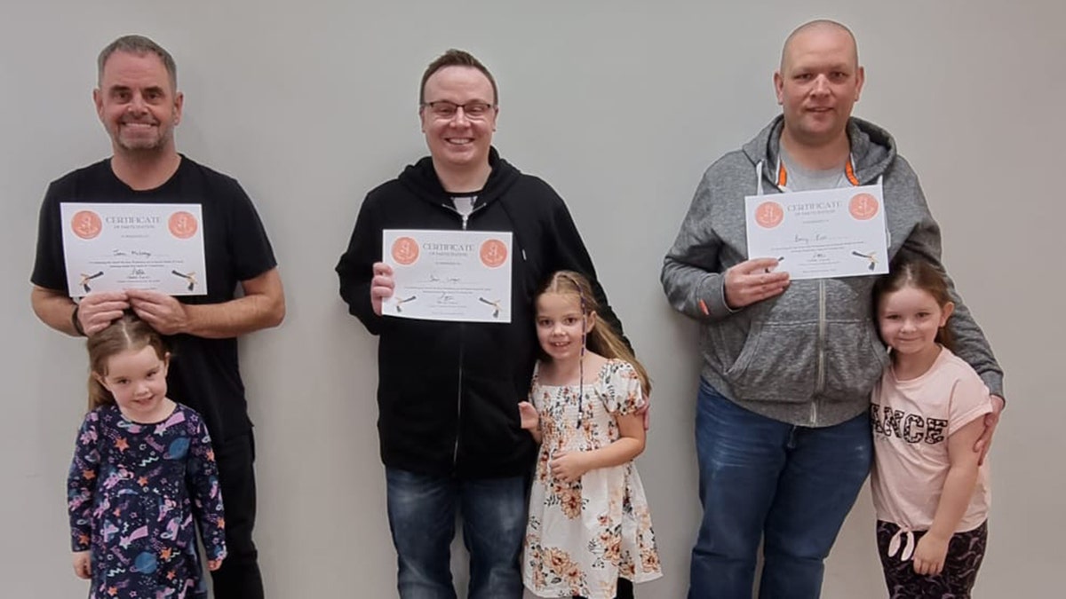 Dads who completed the session