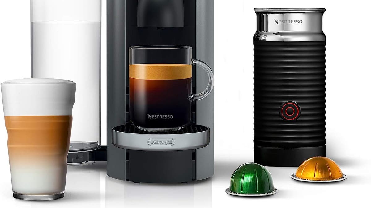 A Nespresso machine is perfect for coffee lovers.