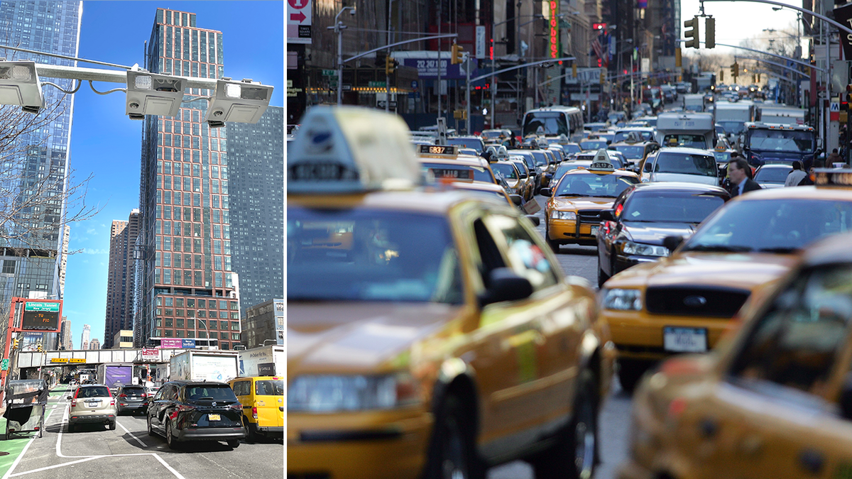 Congestion pricing toll in NYC