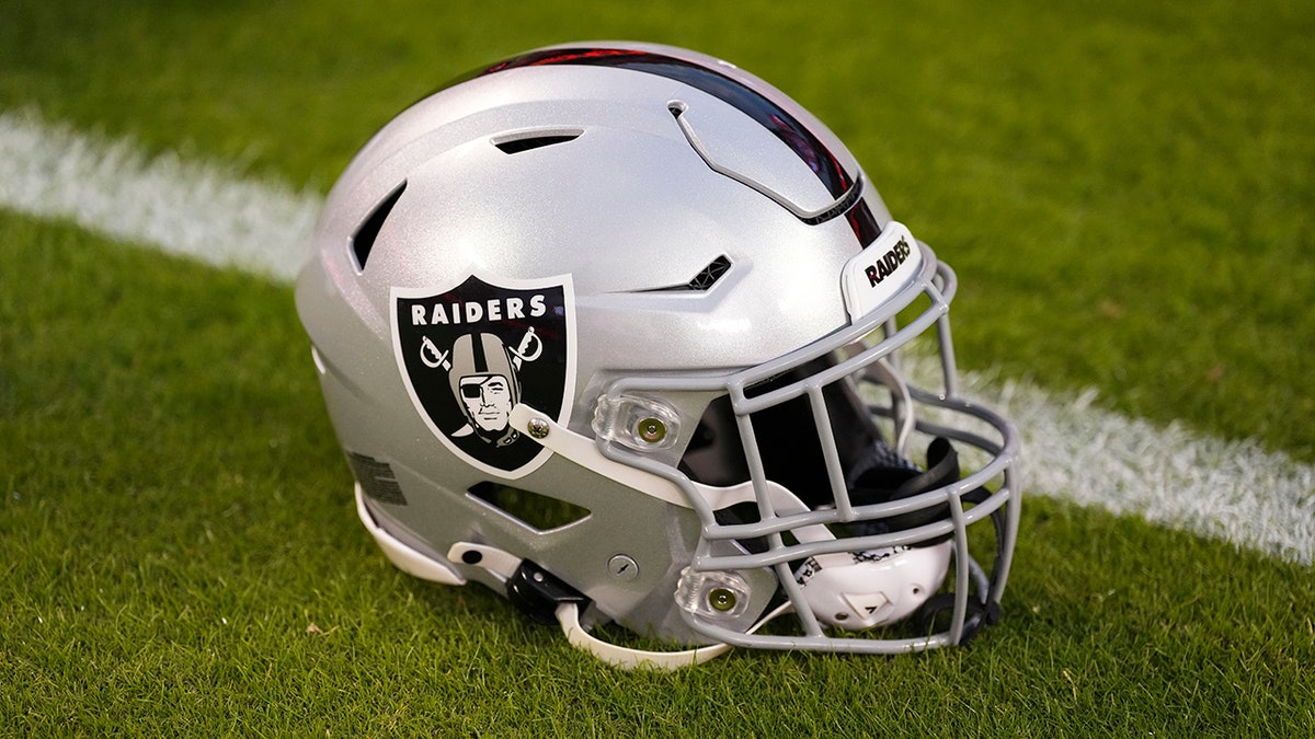 Raiders helmet