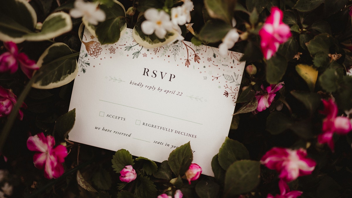 RSVP card