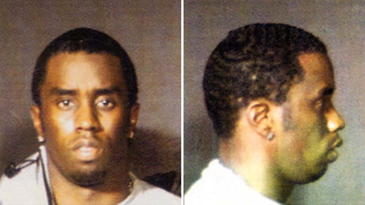 Rapper Sean Combs mugshot from 1999